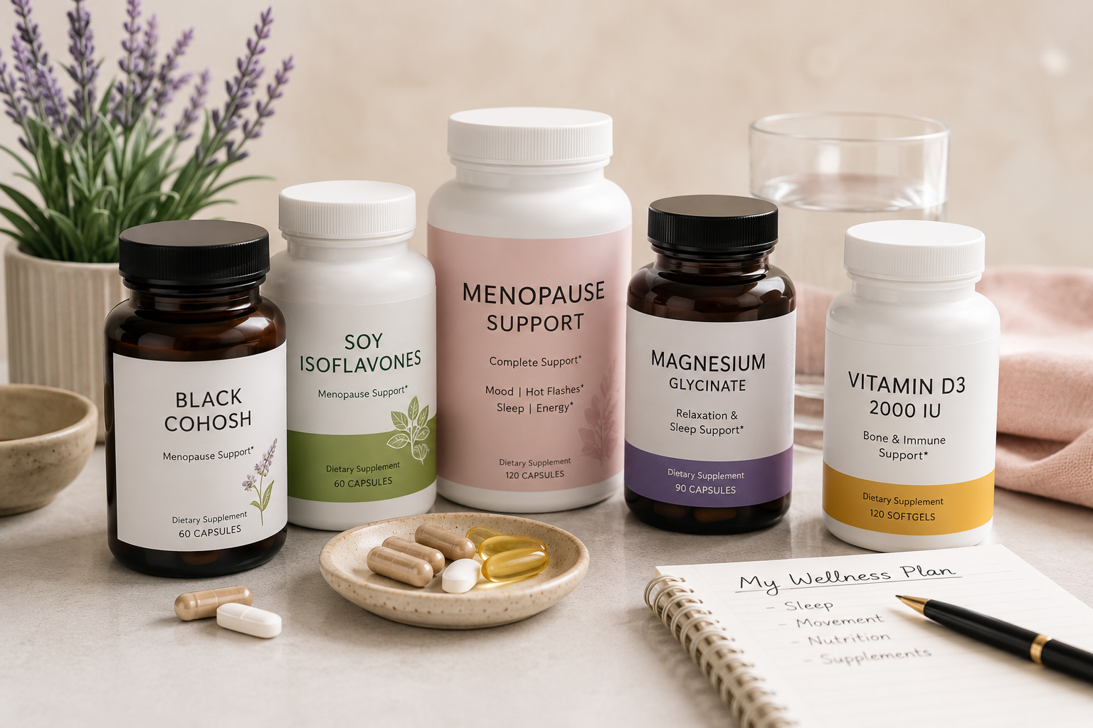 menopause supplements safety evidence interactions and what women should know first