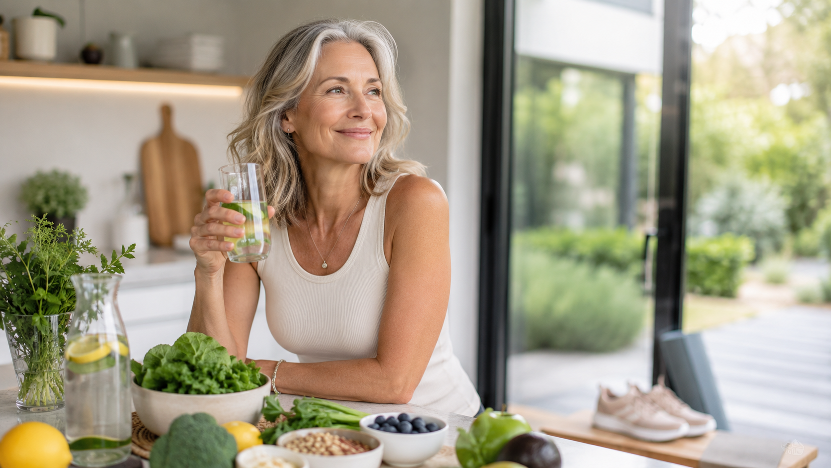 menopause and metabolism with healthy food movement and realistic midlife weight support