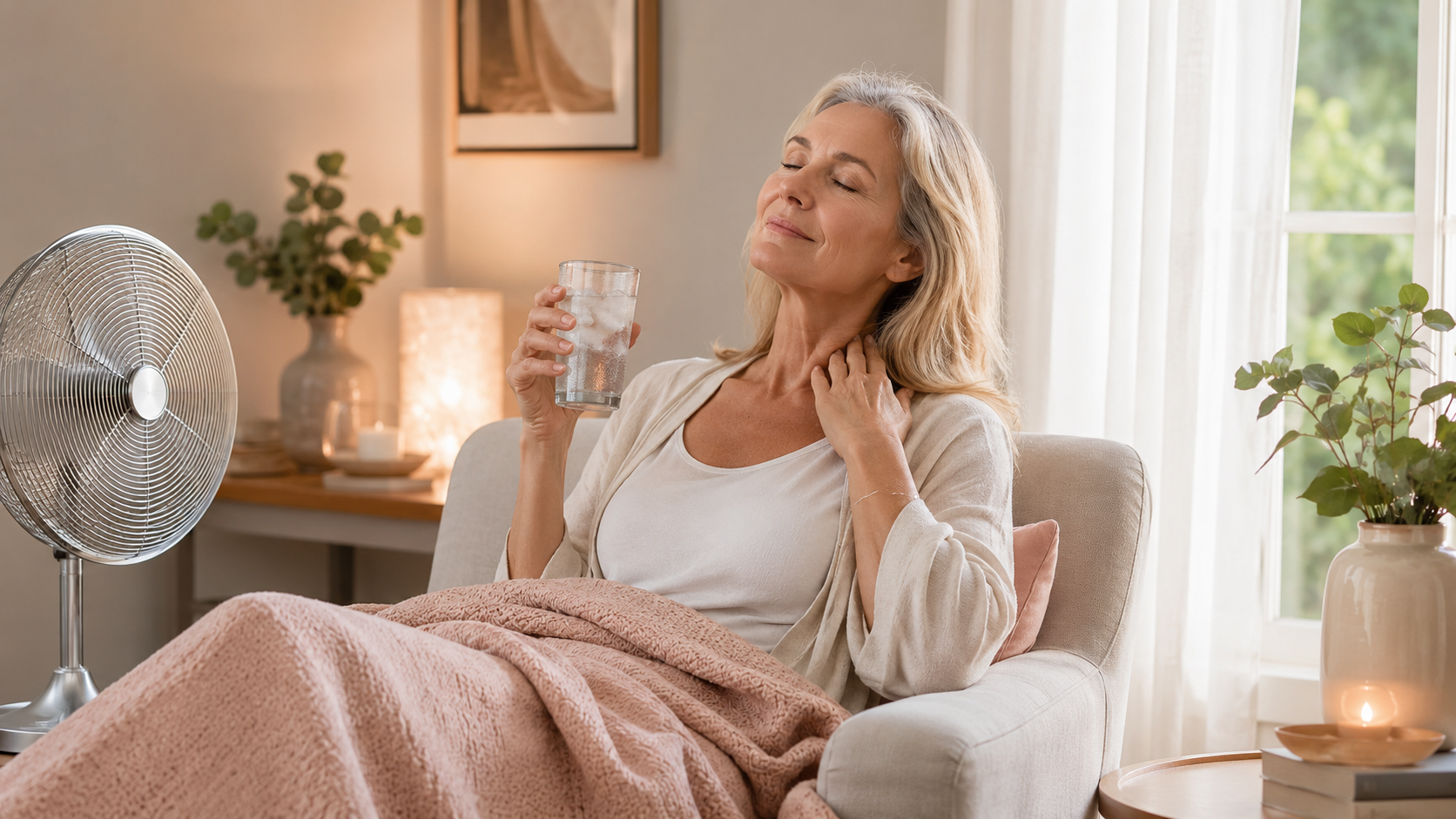 menopause comfort tips simple relief for hot flashes night sweats sleep stress and daily support